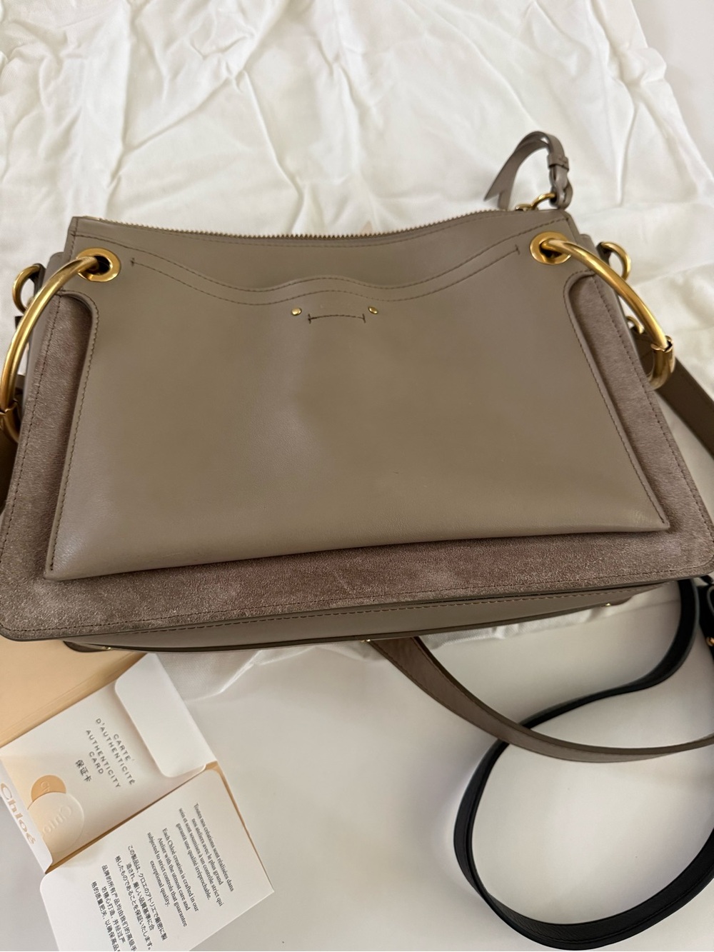 Chloe Roy Medium bag Leather Shoulder with Gold Hardware - Picture 12 of 16